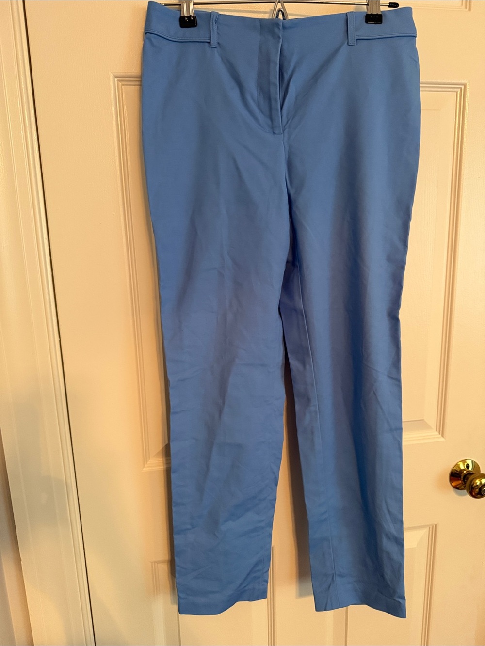 J. McLaughlin Light Blue Cropped Ankle Pants